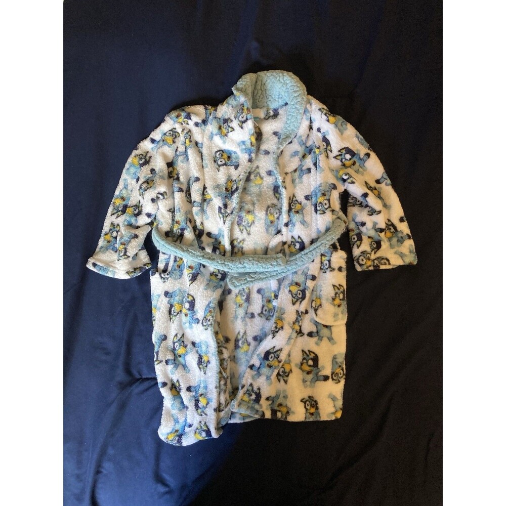 4T Bluey - one piece robe | Bluey Theme